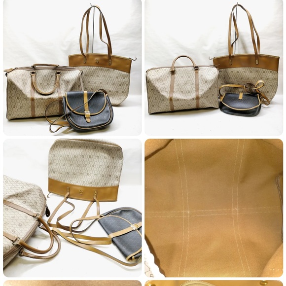 Christian Dior Clutch Bag Shoulder Bag  Canvas Leather - Picture 2 of 5